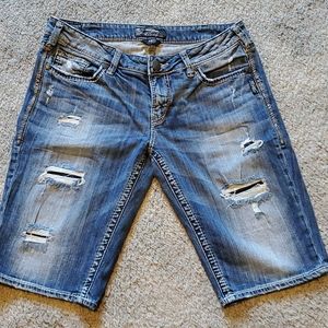Silver jeans bermuda shorts